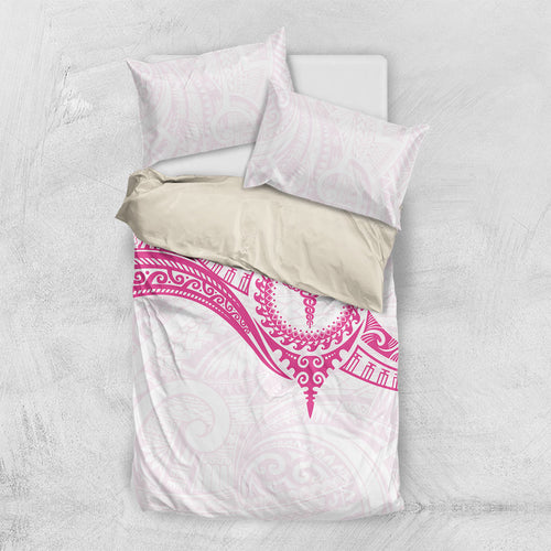 New Zealand Aotearoa Bedding Set Nurse Tribal Pink Version