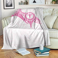 New Zealand Aotearoa Blanket Nurse Tribal Pink Version