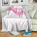 New Zealand Aotearoa Blanket Nurse Tribal Pink Version