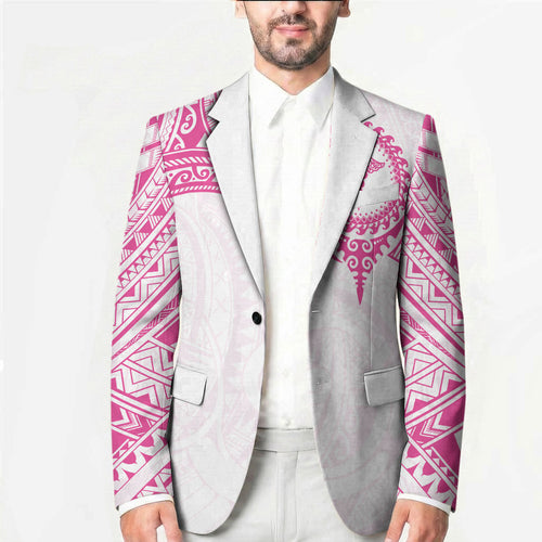 Personalised New Zealand Aotearoa Blazer Nurse Tribal Pink Version