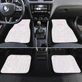 Personalised New Zealand Aotearoa Car Mats Nurse Tribal Pink Version