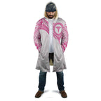 Personalised New Zealand Aotearoa Cloak Nurse Tribal Pink Version