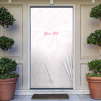 Personalised New Zealand Aotearoa Door Cover Nurse Tribal Pink Version
