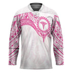 Personalised New Zealand Aotearoa Hockey Jersey Nurse Tribal Pink Version