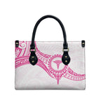 New Zealand Aotearoa Leather Bag Nurse Tribal Pink Version