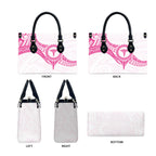 New Zealand Aotearoa Leather Bag Nurse Tribal Pink Version