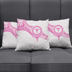 New Zealand Aotearoa Pillow Cover Nurse Tribal Pink Version