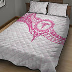 New Zealand Aotearoa Quilt Bed Set Nurse Tribal Pink Version
