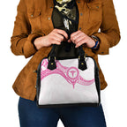 New Zealand Aotearoa Shoulder Handbag Nurse Tribal Pink Version