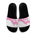 New Zealand Aotearoa Slide Sandals Nurse Tribal Pink Version