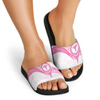 New Zealand Aotearoa Slide Sandals Nurse Tribal Pink Version