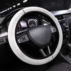 New Zealand Aotearoa Steering Wheel Cover Nurse Tribal Pink Version