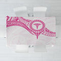 New Zealand Aotearoa Tablecloth Nurse Tribal Pink Version