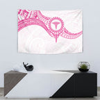 New Zealand Aotearoa Tapestry Nurse Tribal Pink Version