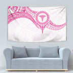 New Zealand Aotearoa Tapestry Nurse Tribal Pink Version