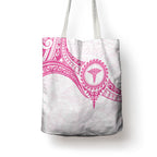 New Zealand Aotearoa Tote Bag Nurse Tribal Pink Version