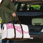New Zealand Aotearoa Travel Bag Nurse Tribal Pink Version