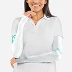 Personalised New Zealand Aotearoa Arm Sleeves Nurse Tribal Teal Version