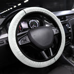 New Zealand Aotearoa Steering Wheel Cover Nurse Tribal Teal Version