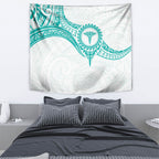 New Zealand Aotearoa Tapestry Nurse Tribal Teal Version