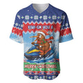 New Zealand Christmas Baseball Jersey Funny Jet Ride Kiwi Xmas - Aussie Hoodie