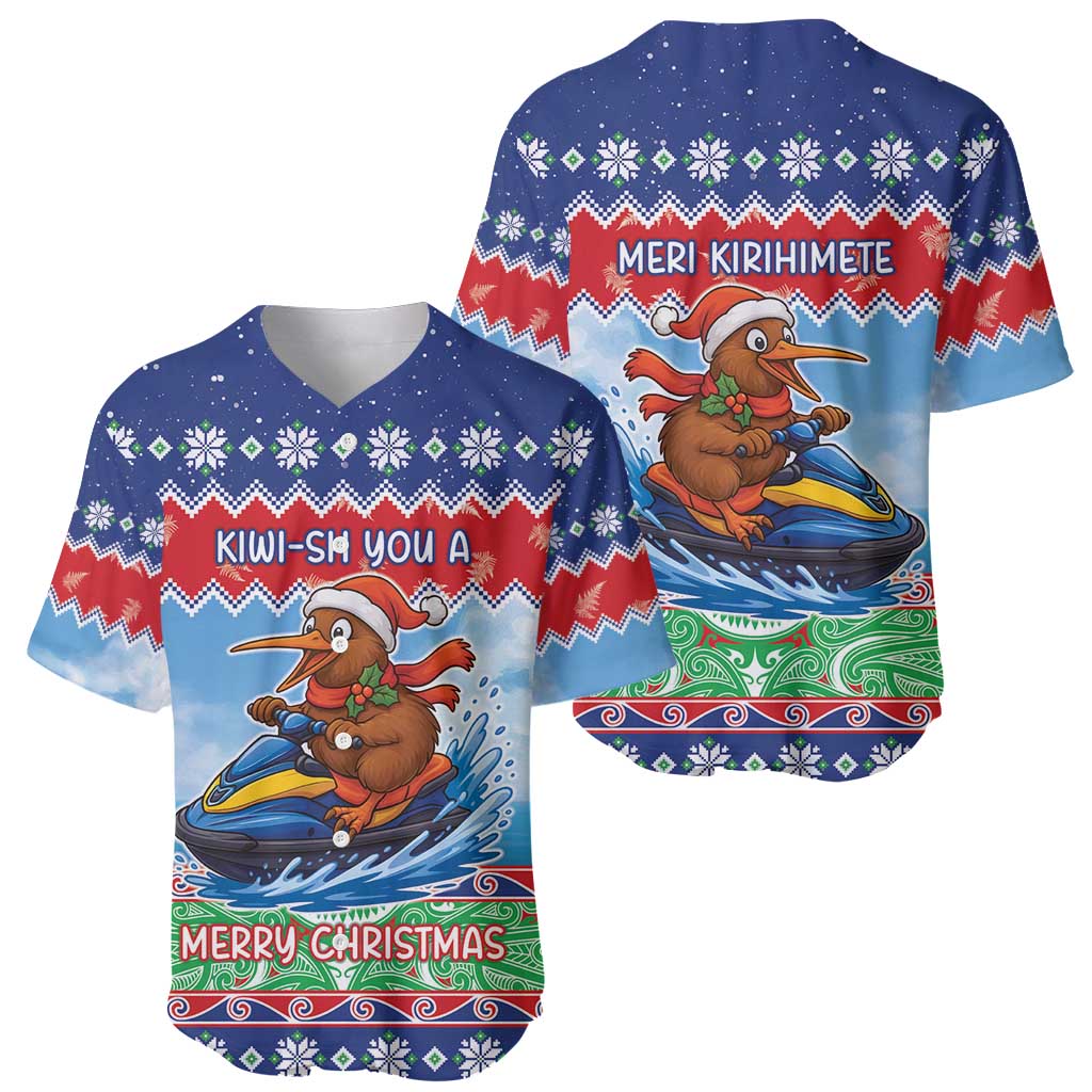 New Zealand Christmas Baseball Jersey Funny Jet Ride Kiwi Xmas - Aussie Hoodie