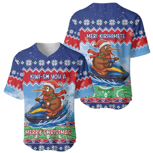New Zealand Christmas Baseball Jersey Funny Jet Ride Kiwi Xmas - Aussie Hoodie