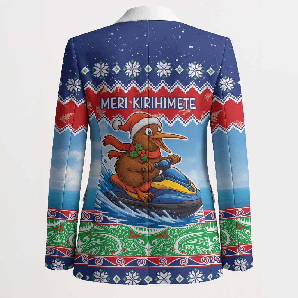 New Zealand Christmas Blazer Funny Jet Ride Kiwi Xmas - Aussie Hoodie
