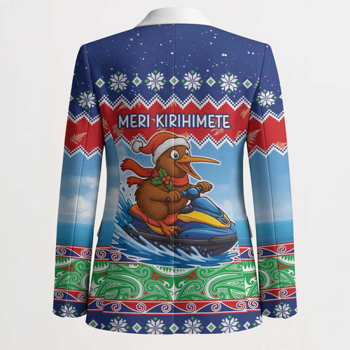 New Zealand Christmas Blazer Funny Jet Ride Kiwi Xmas - Aussie Hoodie