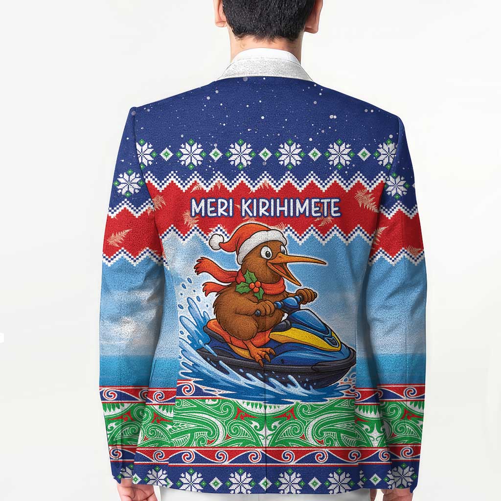 New Zealand Christmas Blazer Funny Jet Ride Kiwi Xmas - Aussie Hoodie