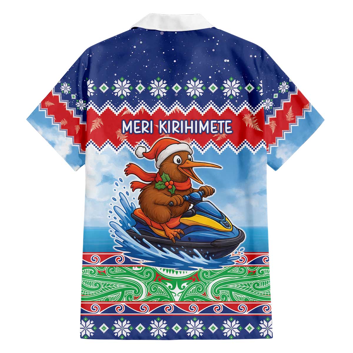 New Zealand Christmas Family Matching Off The Shoulder Long Sleeve Dress and Hawaiian Shirt Funny Jet Ride Kiwi Xmas - Aussie Hoodie
