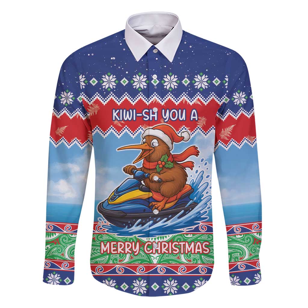 New Zealand Christmas Family Matching Short Sleeve Bodycon Dress and Hawaiian Shirt Funny Jet Ride Kiwi Xmas - Aussie Hoodie