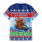 New Zealand Christmas Hawaiian Shirt Funny Jet Ride Kiwi Xmas - Aussie Hoodie