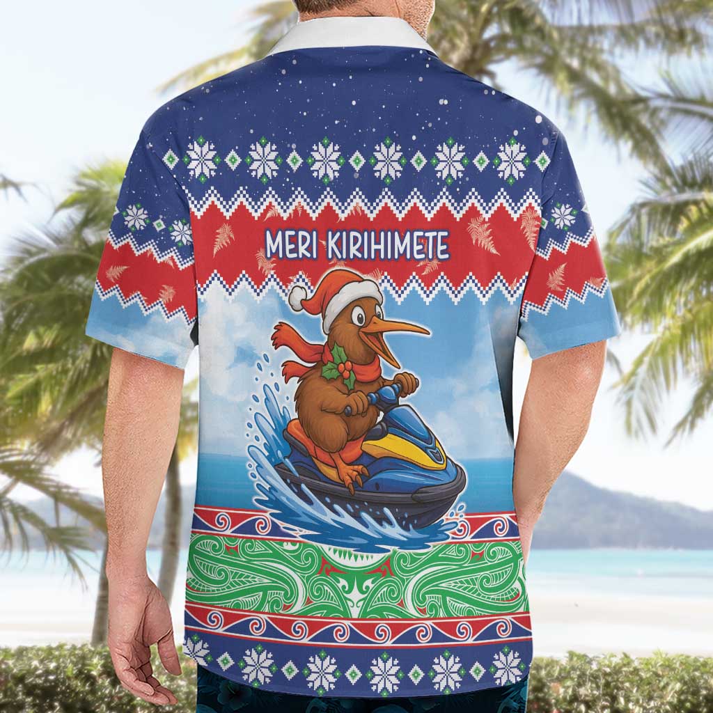 New Zealand Christmas Hawaiian Shirt Funny Jet Ride Kiwi Xmas - Aussie Hoodie