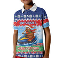New Zealand Christmas Kid Polo Shirt Funny Jet Ride Kiwi Xmas - Aussie Hoodie