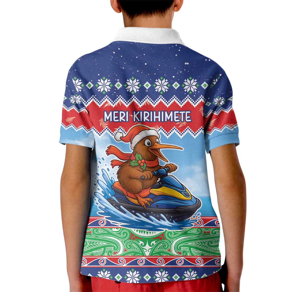 New Zealand Christmas Kid Polo Shirt Funny Jet Ride Kiwi Xmas - Aussie Hoodie