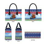 New Zealand Christmas Leather Bag Funny Jet Ride Kiwi Xmas - Aussie Hoodie