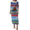 New Zealand Christmas Puletasi Funny Jet Ride Kiwi Xmas - Aussie Hoodie