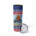 New Zealand Christmas Skinny Tumbler Funny Jet Ride Kiwi Xmas - Aussie Hoodie