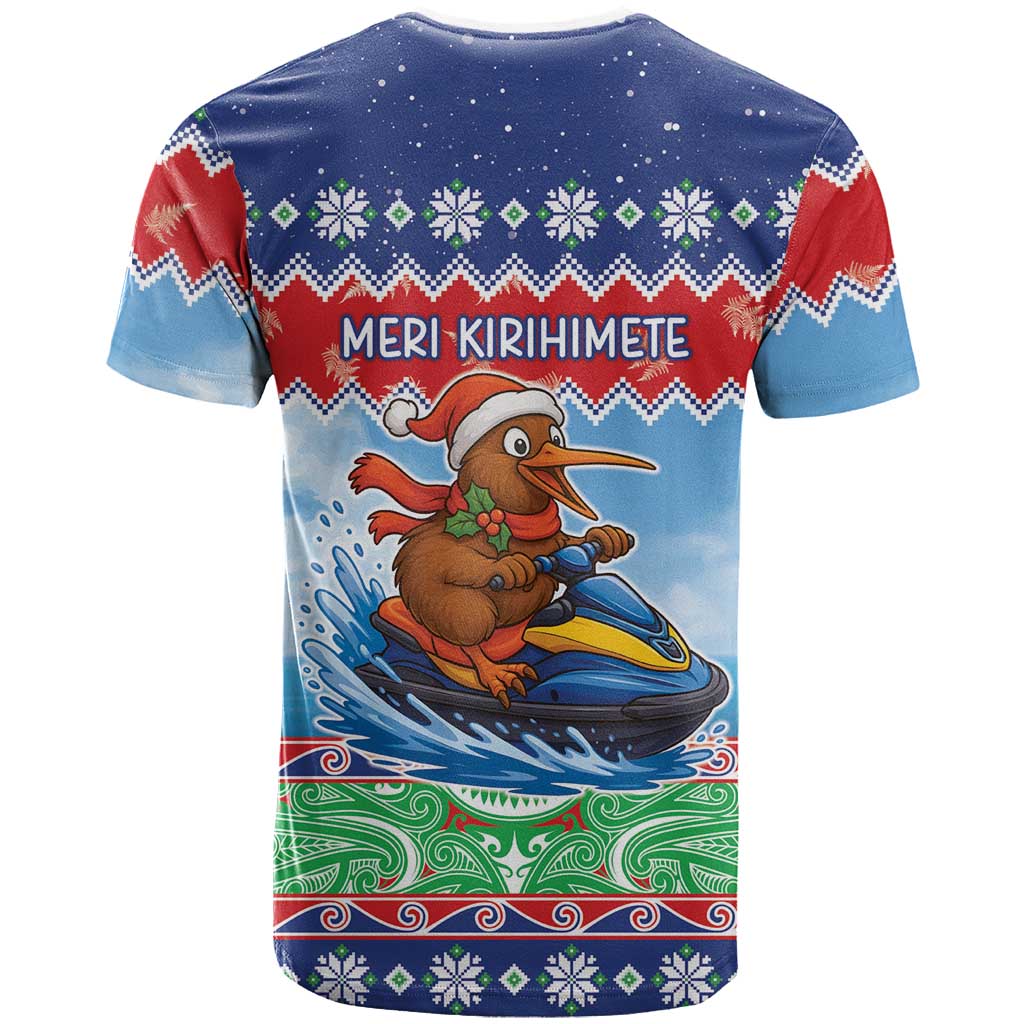 New Zealand Christmas T Shirt Funny Jet Ride Kiwi Xmas - Aussie Hoodie