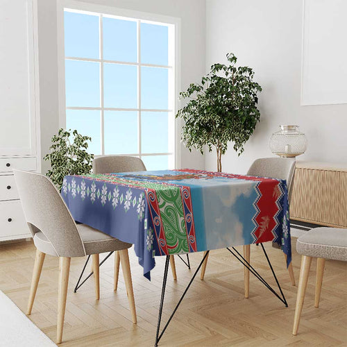 New Zealand Christmas Tablecloth Funny Jet Ride Kiwi Xmas - Aussie Hoodie