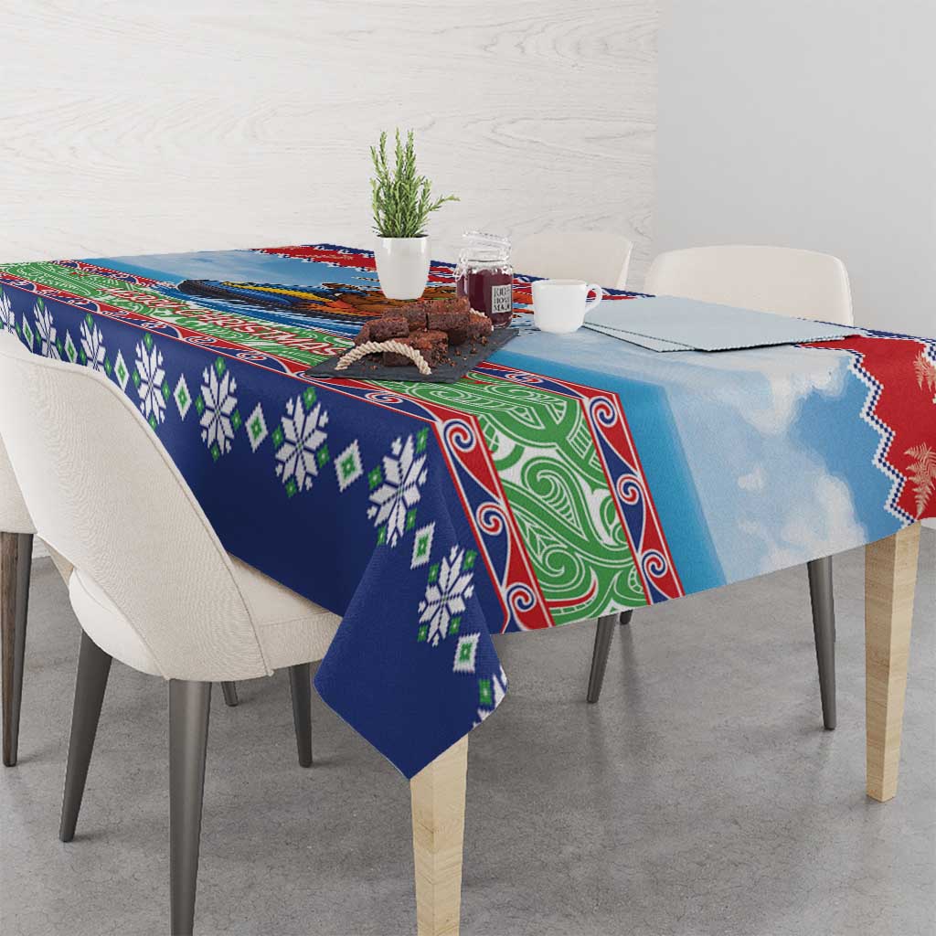New Zealand Christmas Tablecloth Funny Jet Ride Kiwi Xmas - Aussie Hoodie