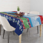 New Zealand Christmas Tablecloth Funny Jet Ride Kiwi Xmas - Aussie Hoodie