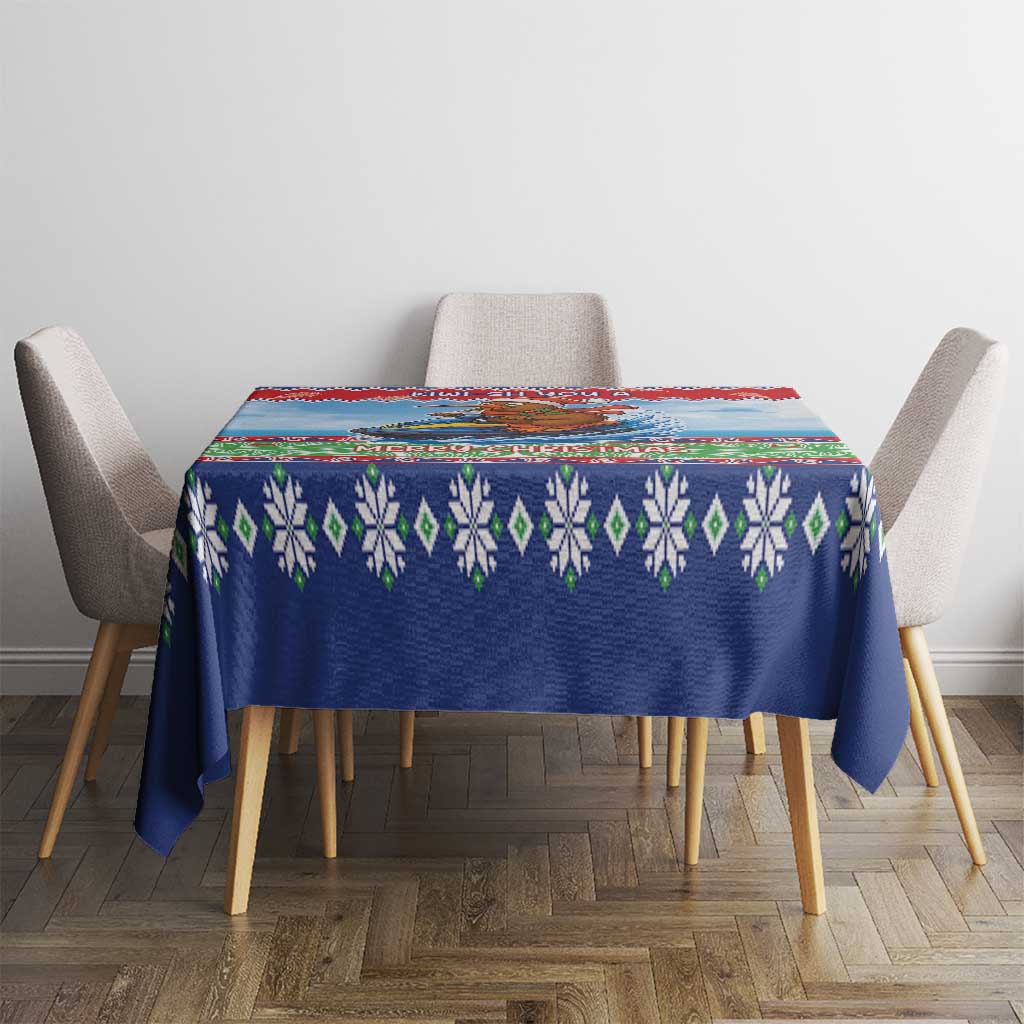 New Zealand Christmas Tablecloth Funny Jet Ride Kiwi Xmas - Aussie Hoodie
