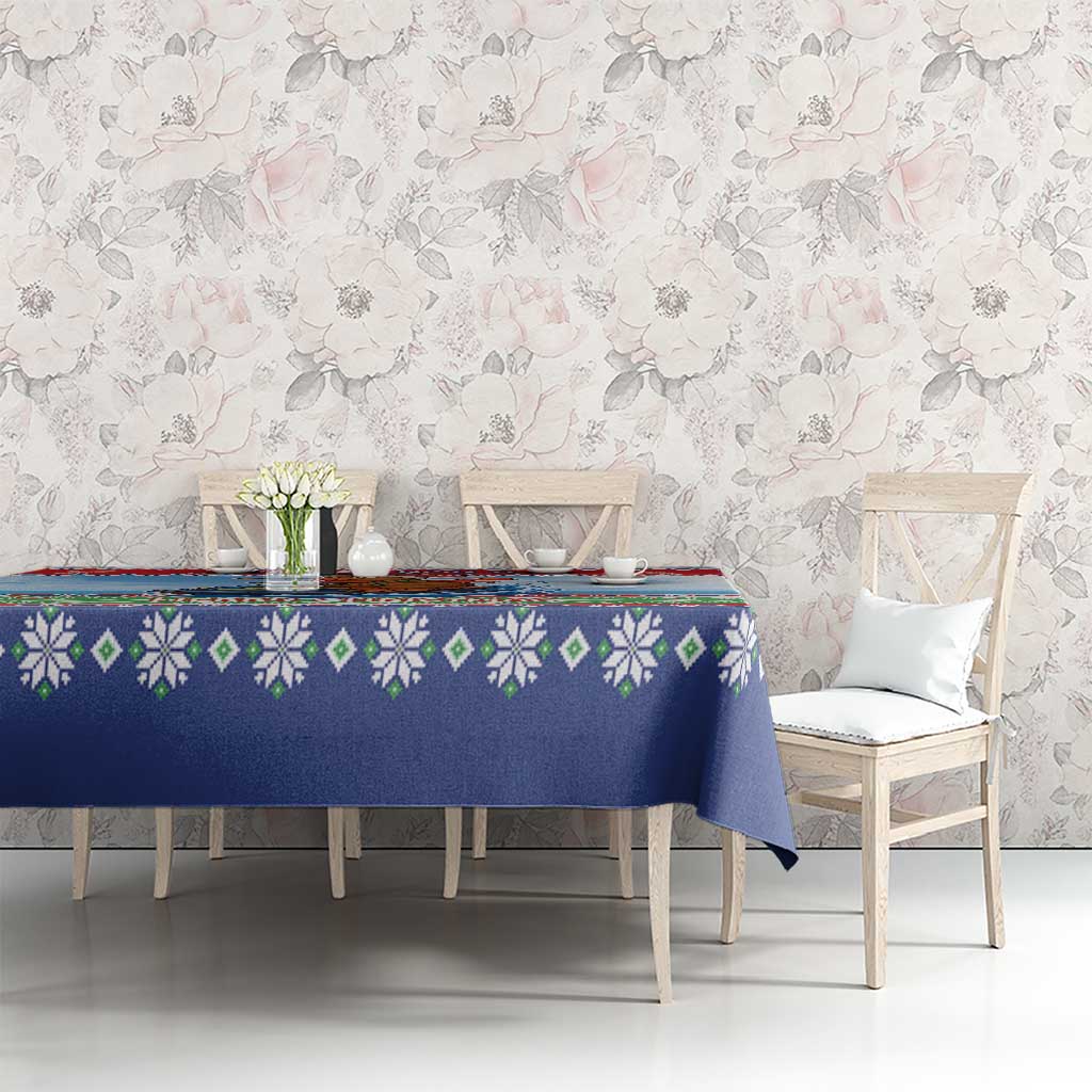 New Zealand Christmas Tablecloth Funny Jet Ride Kiwi Xmas - Aussie Hoodie