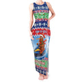 New Zealand Christmas Tank Maxi Dress Funny Jet Ride Kiwi Xmas - Aussie Hoodie