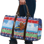 New Zealand Christmas Travel Bag Funny Jet Ride Kiwi Xmas - Aussie Hoodie