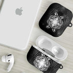 New Zealand Matariki AirPods Case Maori Moko Black Galaxy