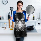 New Zealand Matariki Apron Maori Moko Black Galaxy
