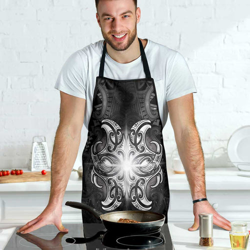 New Zealand Matariki Apron Maori Moko Black Galaxy